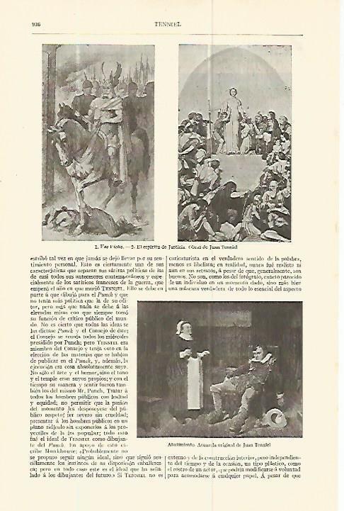 LAMINA ESPASA 13820: Vae Victis y Abatimienot por J. Tenniel