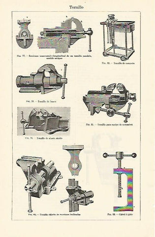 LAMINA ESPASA 1329: Tipos de tornillos