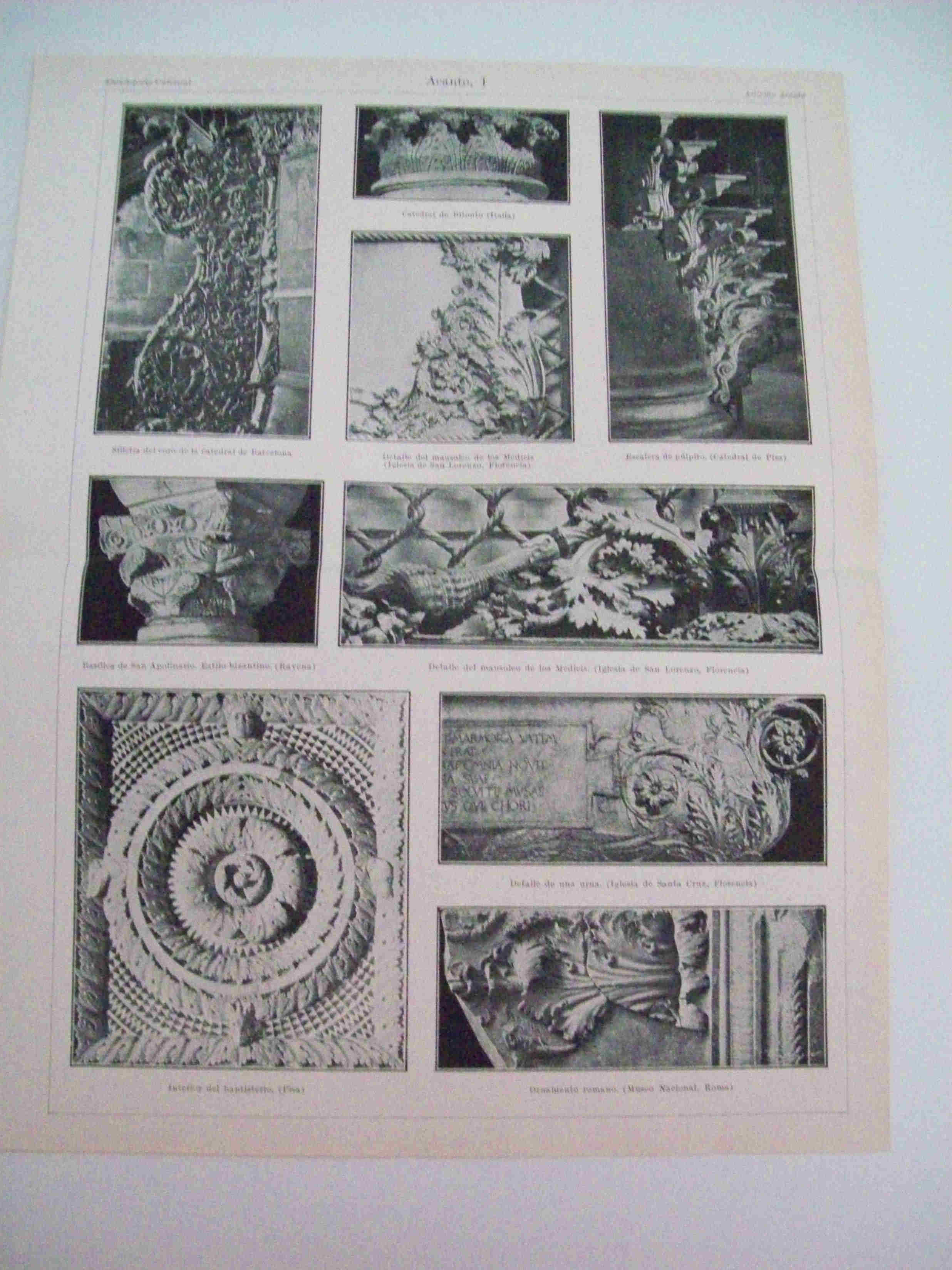 LAMINA ESPASA 13218: Ornamentos de acanto