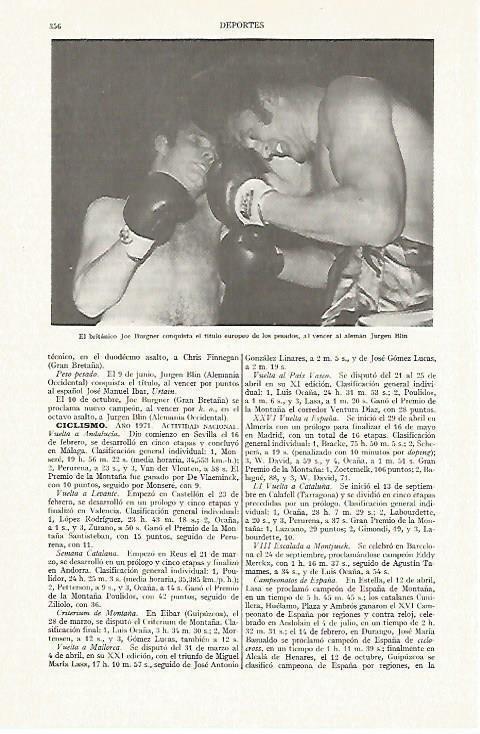 LAMINA ESPASA 13346: Joe Burgner contra Jurgen Blin