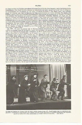 LAMINA ESPASA 13495: El retaule del flautista en el teatro Capsa de Barcelona