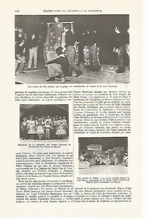 LAMINA ESPASA 13509: Escena de Don Quijote