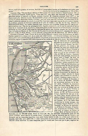 LAMINA ESPASA 13922: Plano de Colombo Brasil