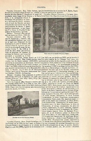 LAMINA ESPASA 13958: Gran salon de la Galeria Colonna en Roma
