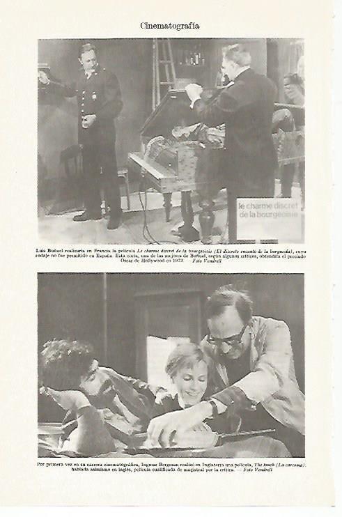 LAMINA ESPASA 13337: Escena de Le Charme discret de la bourgeoisie de Buñuel