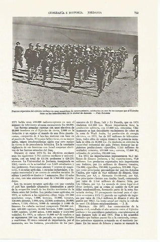 LAMINA ESPASA 13424: Ejercito de Jordania