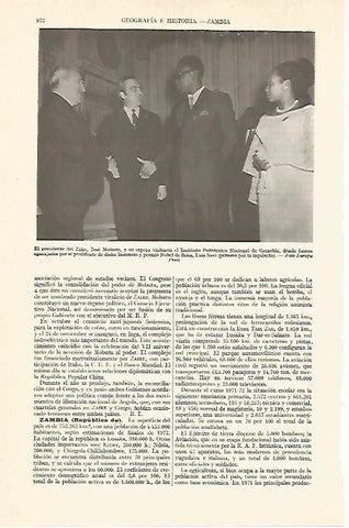 LAMINA ESPASA 13464: Jose Mobutu presidente de Zaire