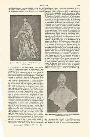 LAMINA ESPASA 13604: Cardenal Richelieu por Champayone