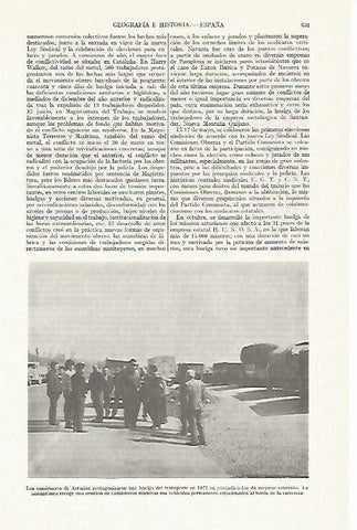 LAMINA ESPASA 13395: Camioneros de Asturias
