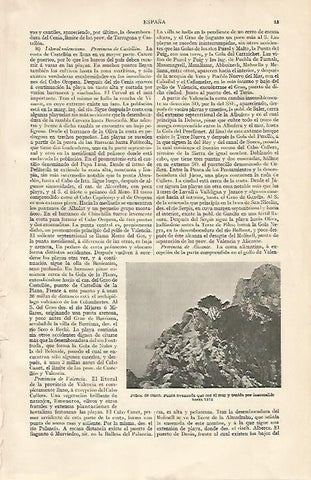LAMINA ESPASA 10025: Peñon de Ifach Alicante