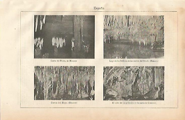 LAMINA ESPASA 10053: Cuevas naturales de España