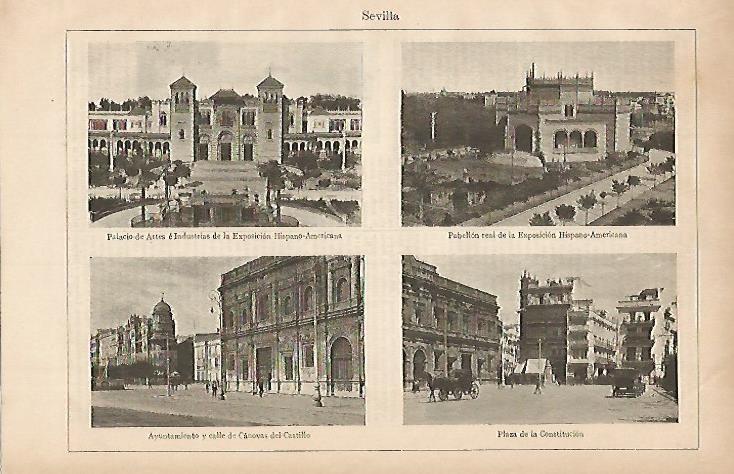 LAMINA ESPASA 571: Monumentos de Sevilla