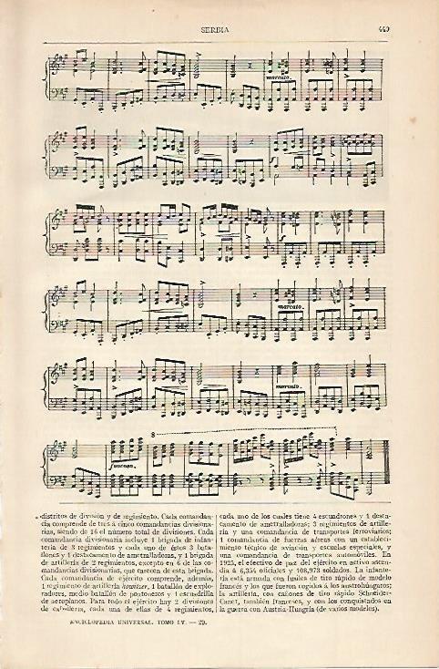 LAMINA ESPASA 598: Himno nacional de Serbia II