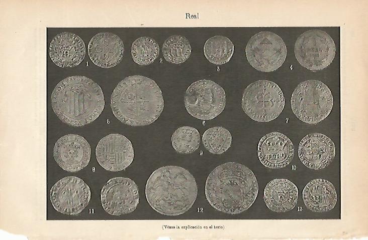 LAMINA ESPASA 5084: Monedas de Real