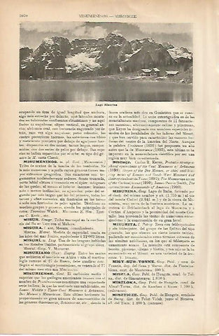 LAMINA ESPASA 5277: Lago Misurina Italia