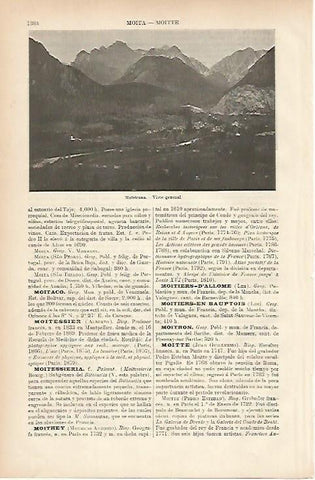 LAMINA ESPASA 5326: Vista general de Moistrana Austria