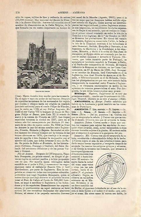 LAMINA ESPASA 5522: Catedral de Amiens Francia