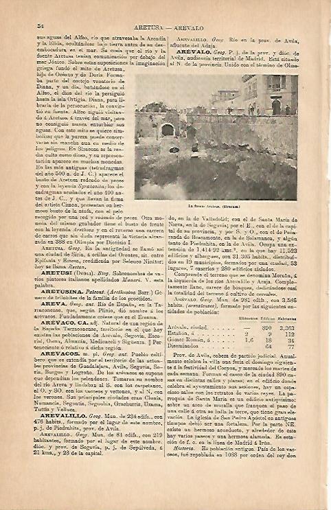 LAMINA ESPASA 5556: Fuente Aretusa en Siracusa