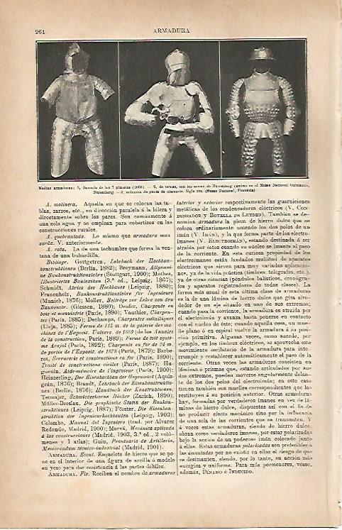 LAMINA ESPASA 5592: Medias armaduras