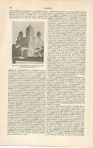 LAMINA ESPASA 5898: Catedral rusa demolida en 1923 en Varsovia Polonia