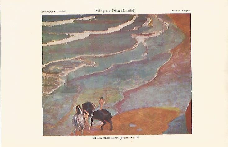 LAMINA ESPASA 5924: El mar por Daniel Vazquez Diaz