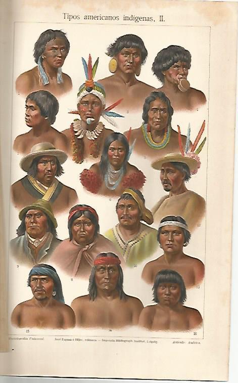 LAMINA ESPASA 5516: Indigenas americanos (II)