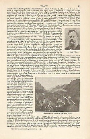 LAMINA ESPASA 5960: Jose Maria Velasco
