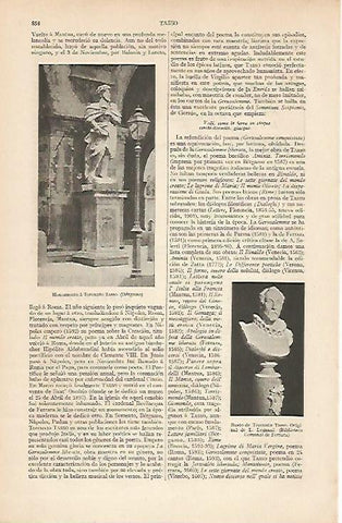 LAMINA ESPASA 5765: Monumento a T. Tasso
