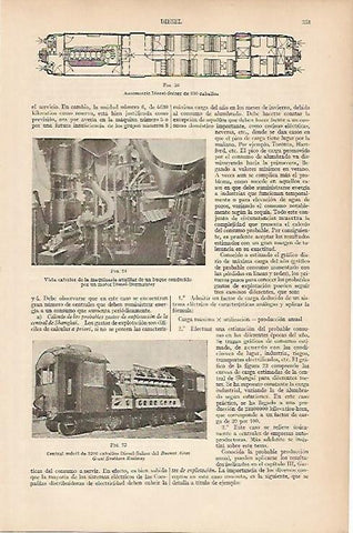 LAMINA ESPASA 5375: Motor Diesel-Sulzer