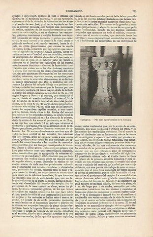 LAMINA ESPASA 5741: Pila para agua de la Catedral de Tarragona