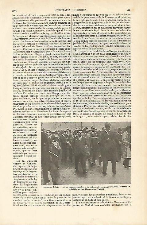 LAMINA DE ESPASA 336: Indalecio Prieto