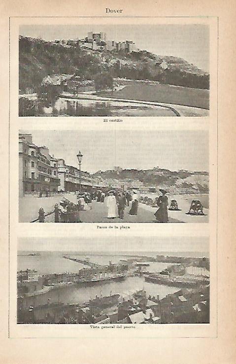 LAMINA ESPASA 3138: Vistas de Dover Inglaterra