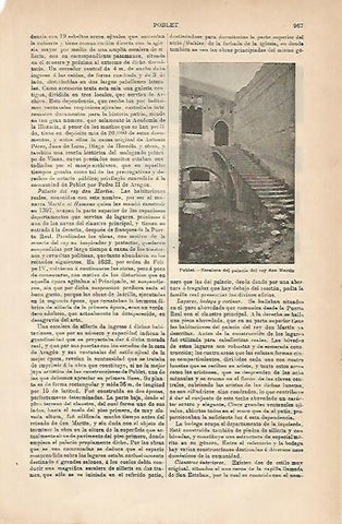 LAMINA ESPASA 3319: Escalera del Palacio del Rey Martin de Poblet