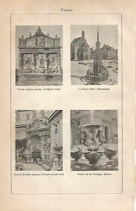 LAMINA ESPASA 3548: Fuentes de Roma y Nuremberg
