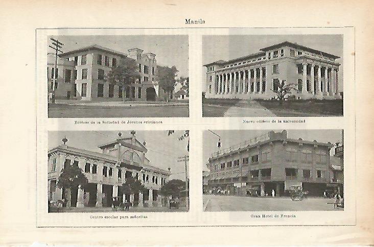 LAMINA ESPASA 3970: Edificios de Manila Filipinas
