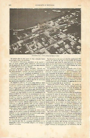 LAMINA DE ESPASA 357: Fernando Poo Vista aerea de Santa Isabel