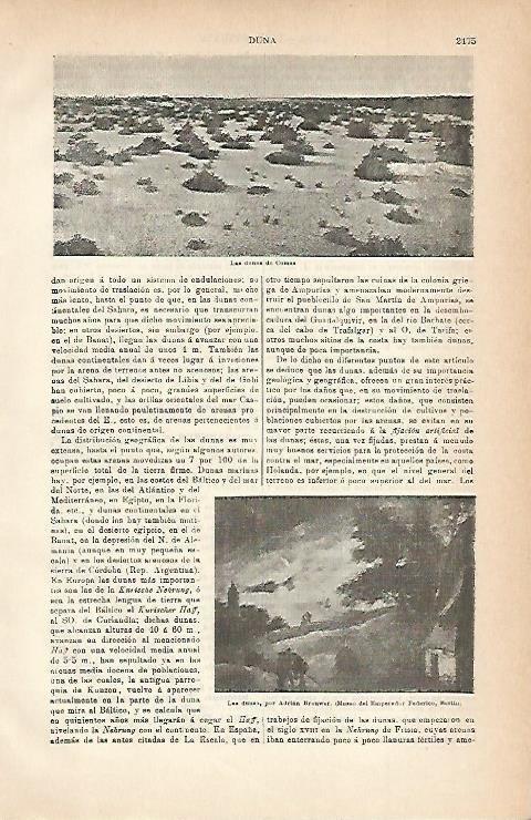 LAMINA ESPASA 3171: Las dunas de Cumas Italia