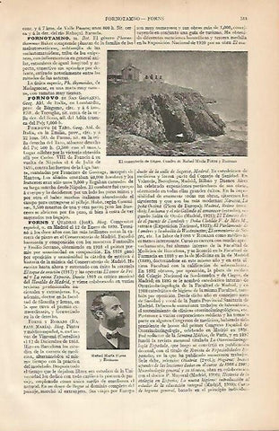LAMINA ESPASA 3426: El cementerio de Sitges por R. M. Forns