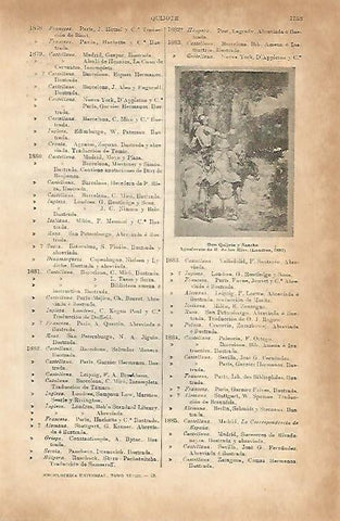 LAMINA ESPASA 3832: Don Quijote y Sancho 