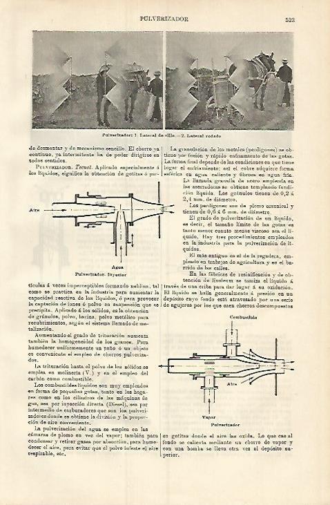 LAMINA ESPASA 3786: Pulverizador