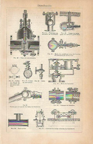 LAMINA ESPASA 3087: Sistemas de distribucion