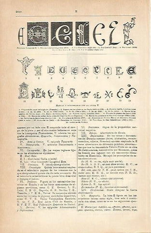 LAMINA ESPASA 3208: Diversas formas de la letra E