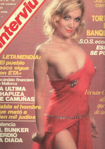 Revista INTERVIU Numero 075: ELENA FERNAN-GOMEZ, algo mas que la hija de su padre