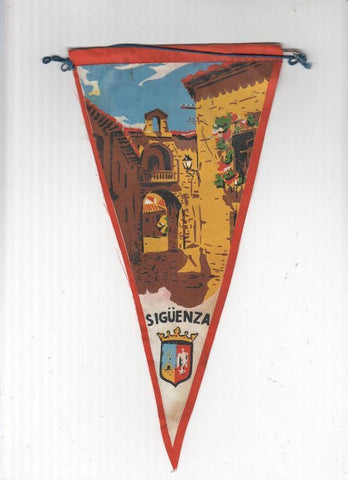 BANDERIN: SIGÜENZA, Castilla La Mancha - Escudo y Arco del Portal Mayor