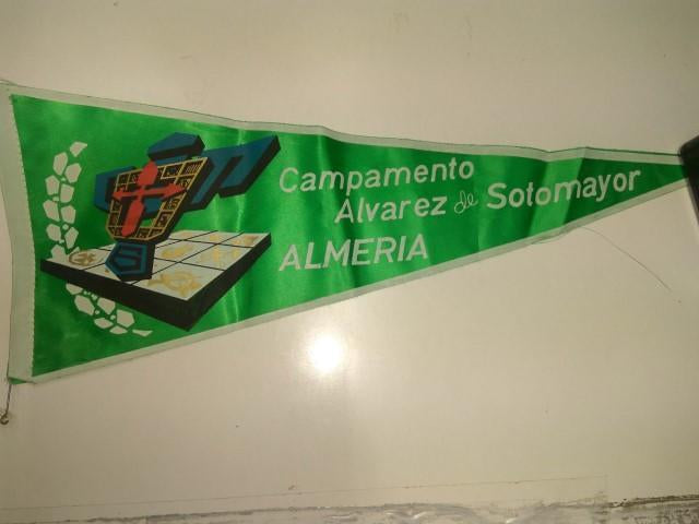 BANDERIN: ALMERIA - CAMPAMENTO ALVAREZ DE SOTOMAYOR, Banderin Publicitario