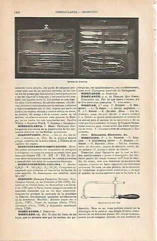 LAMINA ESPASA 3073: Carteras de diseccion medica