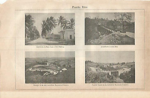 LAMINA ESPASA 3759: Vistas de Puerto Rico