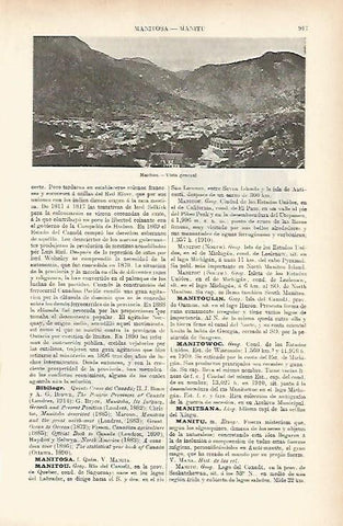 LAMINA ESPASA 3975: Vista general de Manitou Estados Unidos