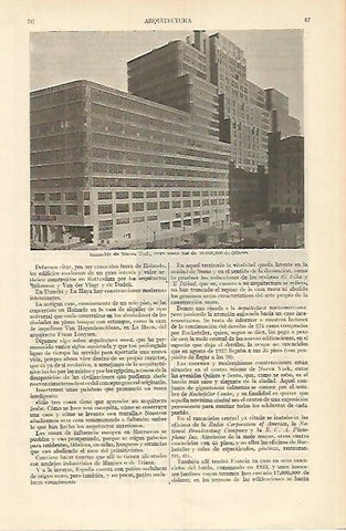 LAMINA DE ESPASA 330: inmueble de Nueva York