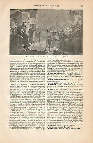 LAMINA ESPASA 3503: Las franquicias de los pañeros de Roubaix por Weerts